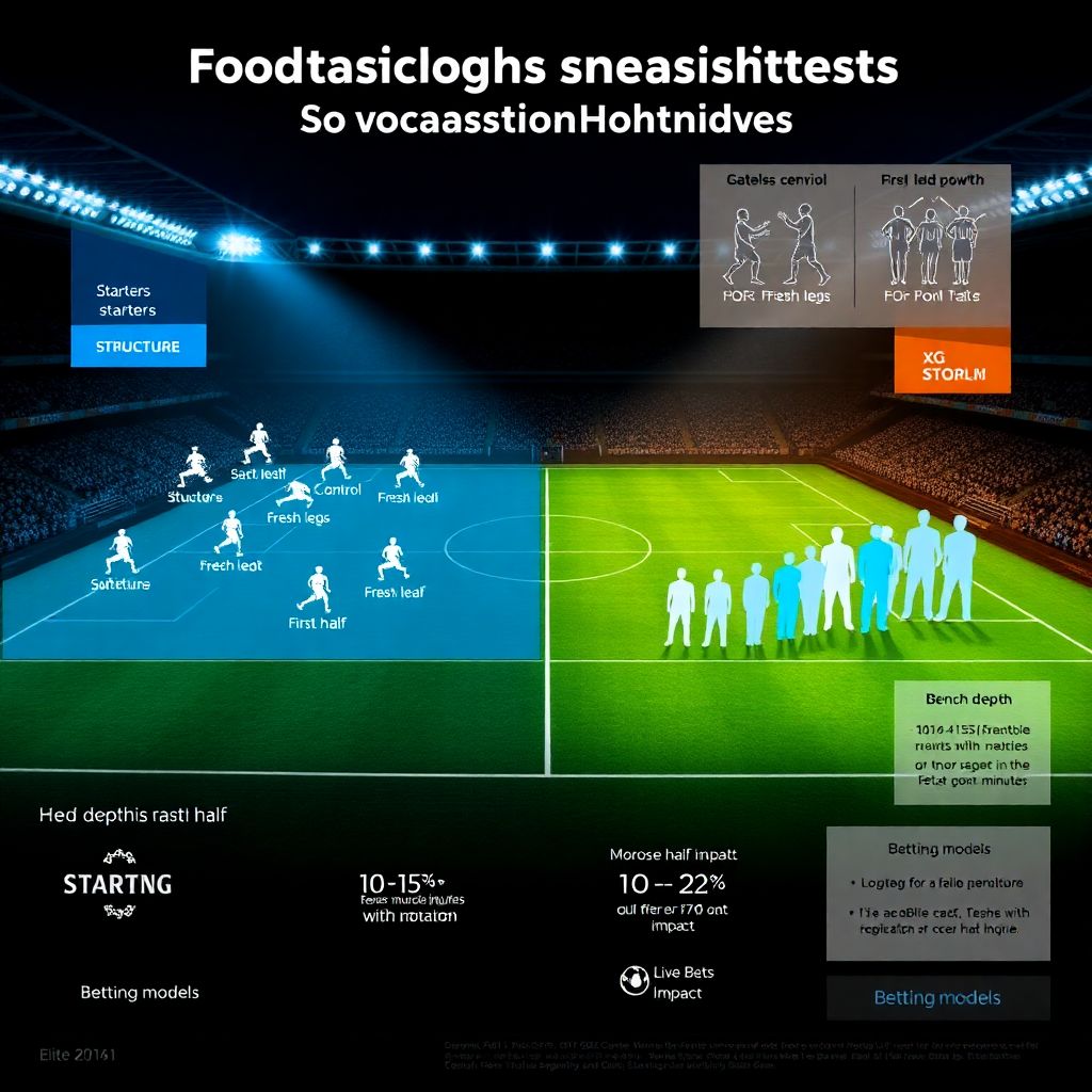 Сравнение состава на матч: стартовый состав против запасных игроков