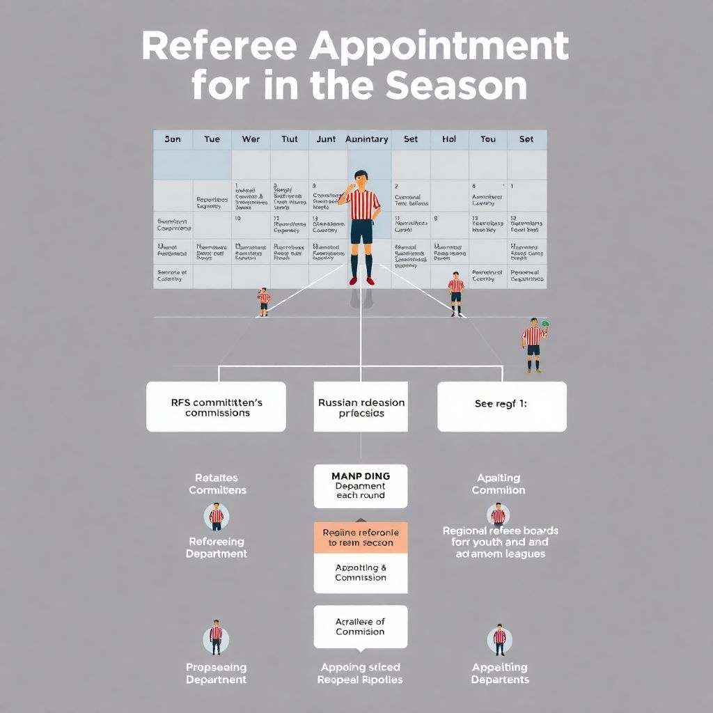 Как формируются судейские назначения на сезон в футболе
