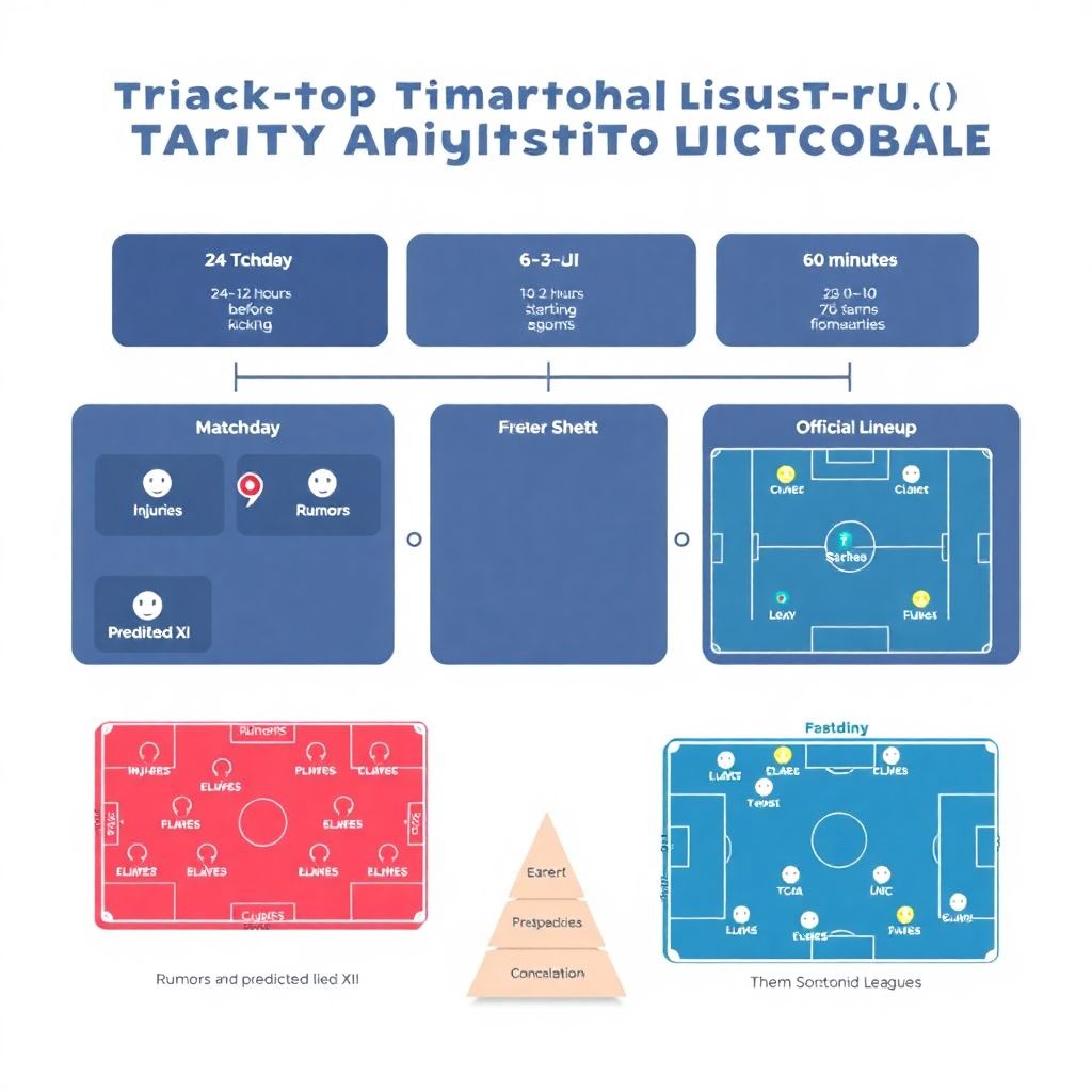 График обновления составов в день матча на крупных чемпионатах: как всё устроено
