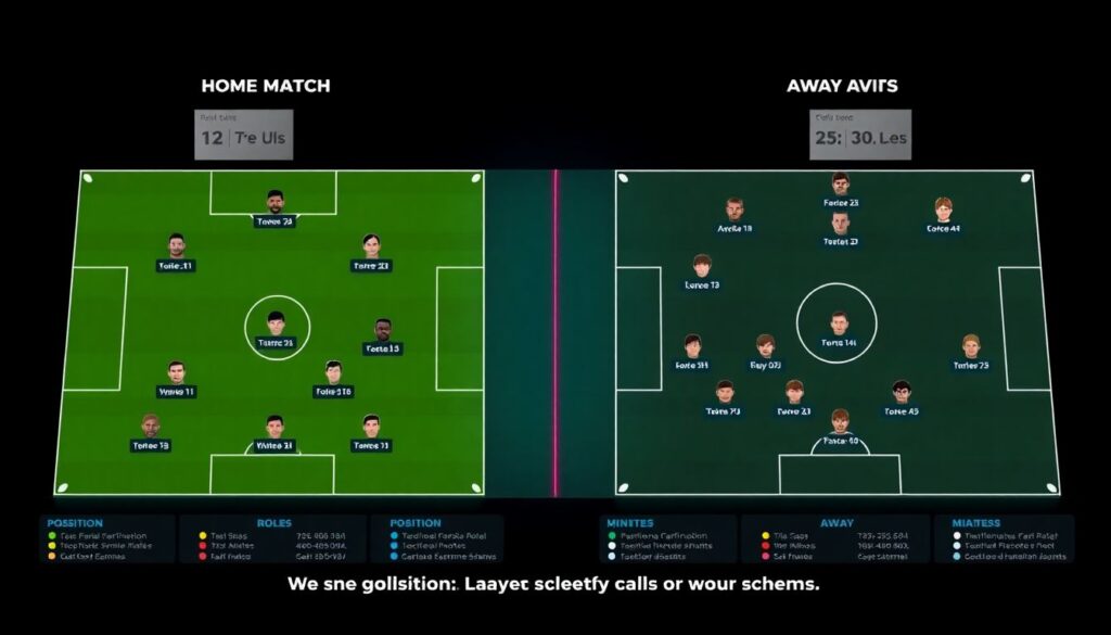 Как различаются составы в домашних и выездных матчах - иллюстрация