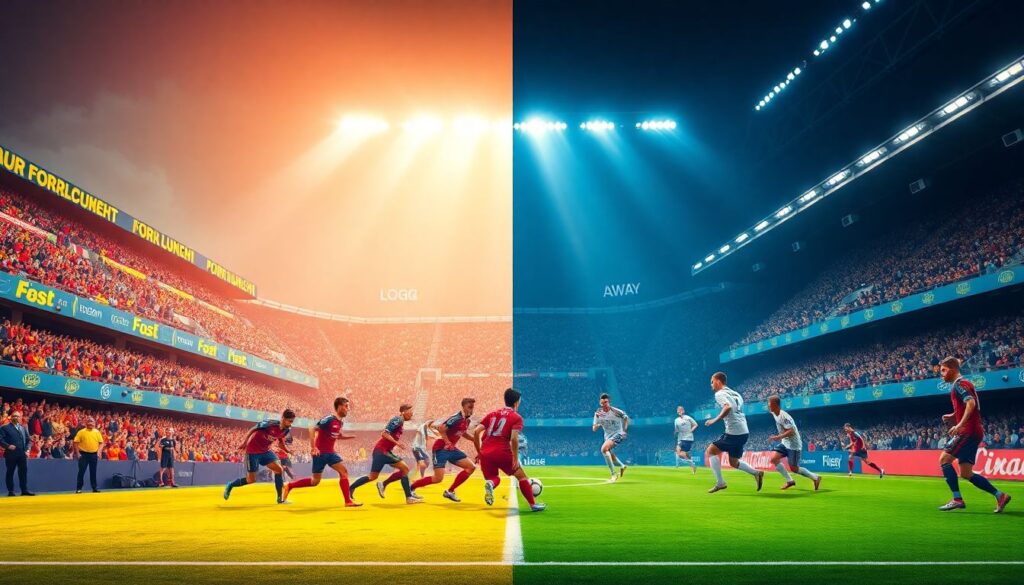 Как различаются составы в домашних и выездных матчах - иллюстрация