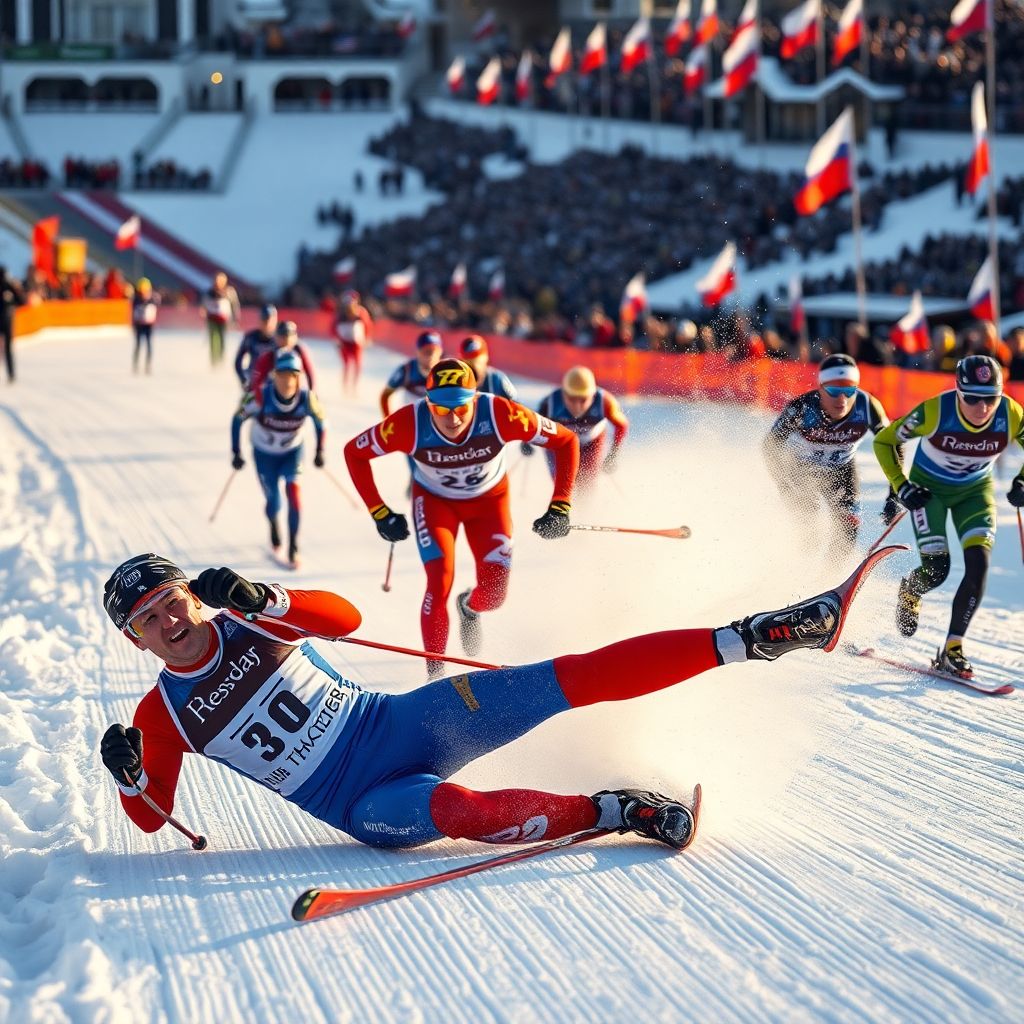 Драма Коростелева на Тур де Ски: падение лишило шансов на прорыв