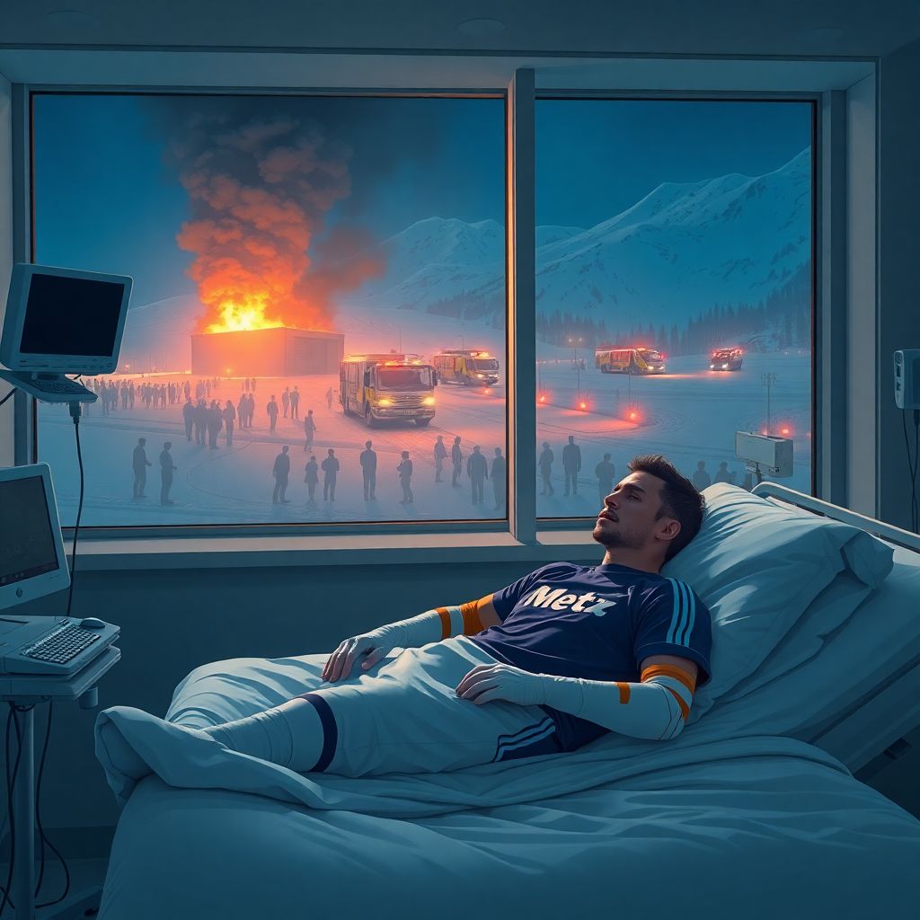 Футболист «Меца» Таирис Дос Сантос получил тяжелые ожоги на курорте в Швейцарии