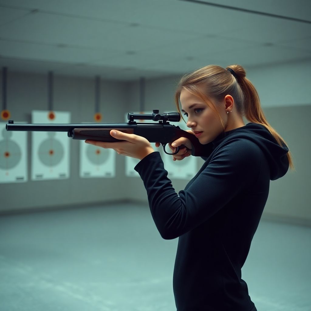 Камила Валиева: меткая стрельба в тире и новое амплуа фигуристки