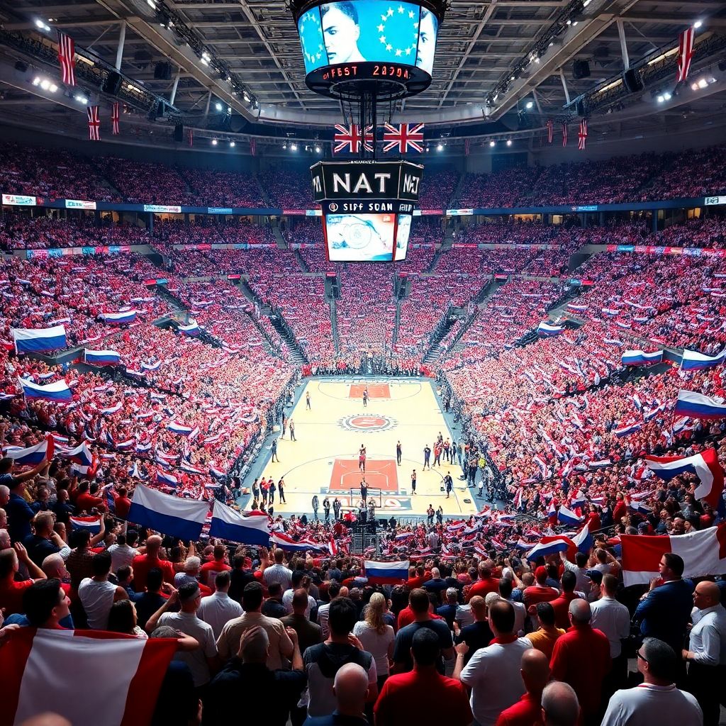 Стадион в Европе утонул в российских флагах: сербский ответ литовским фанатам