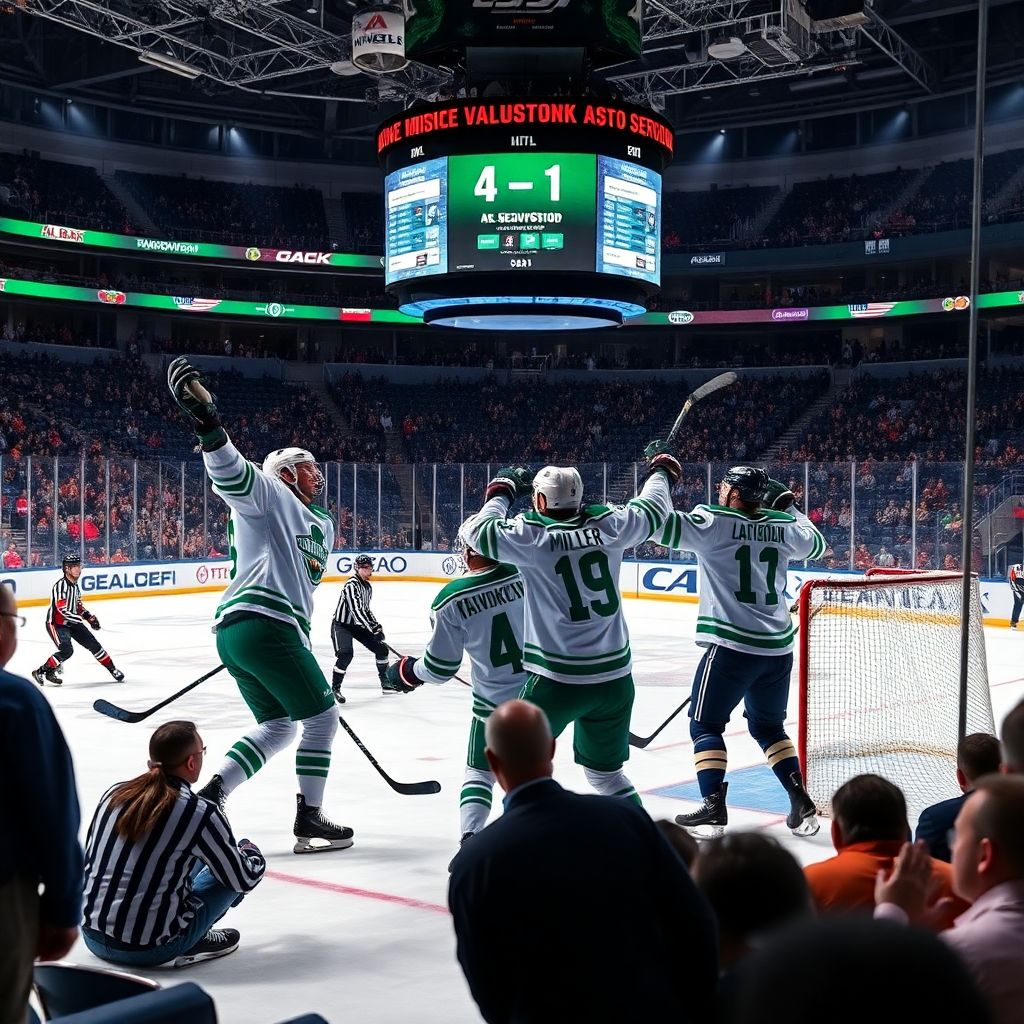 Ак Барс: рекорд Миллера и четвертая победа подряд над Адмиралом в КХЛ