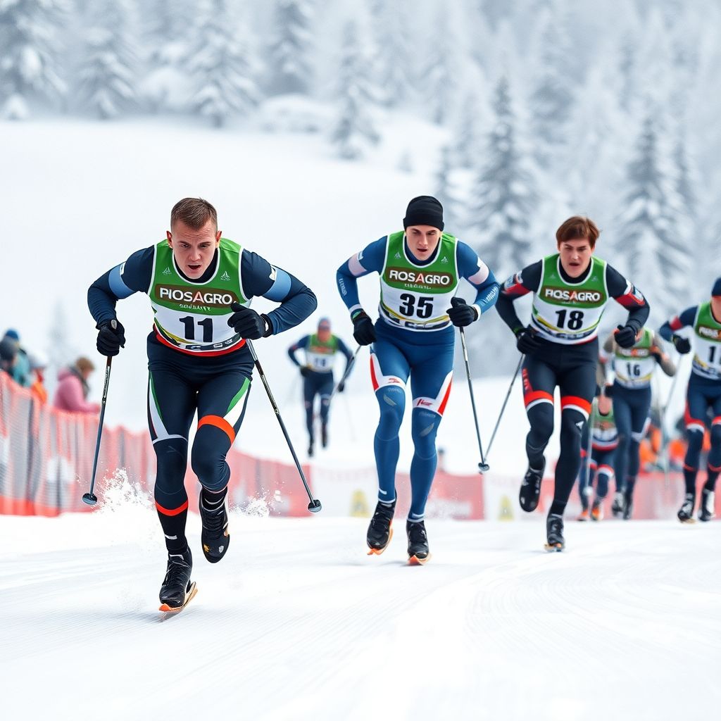 Иван Горбунов выиграл классический спринт на этапе ФосАгро Кубка России