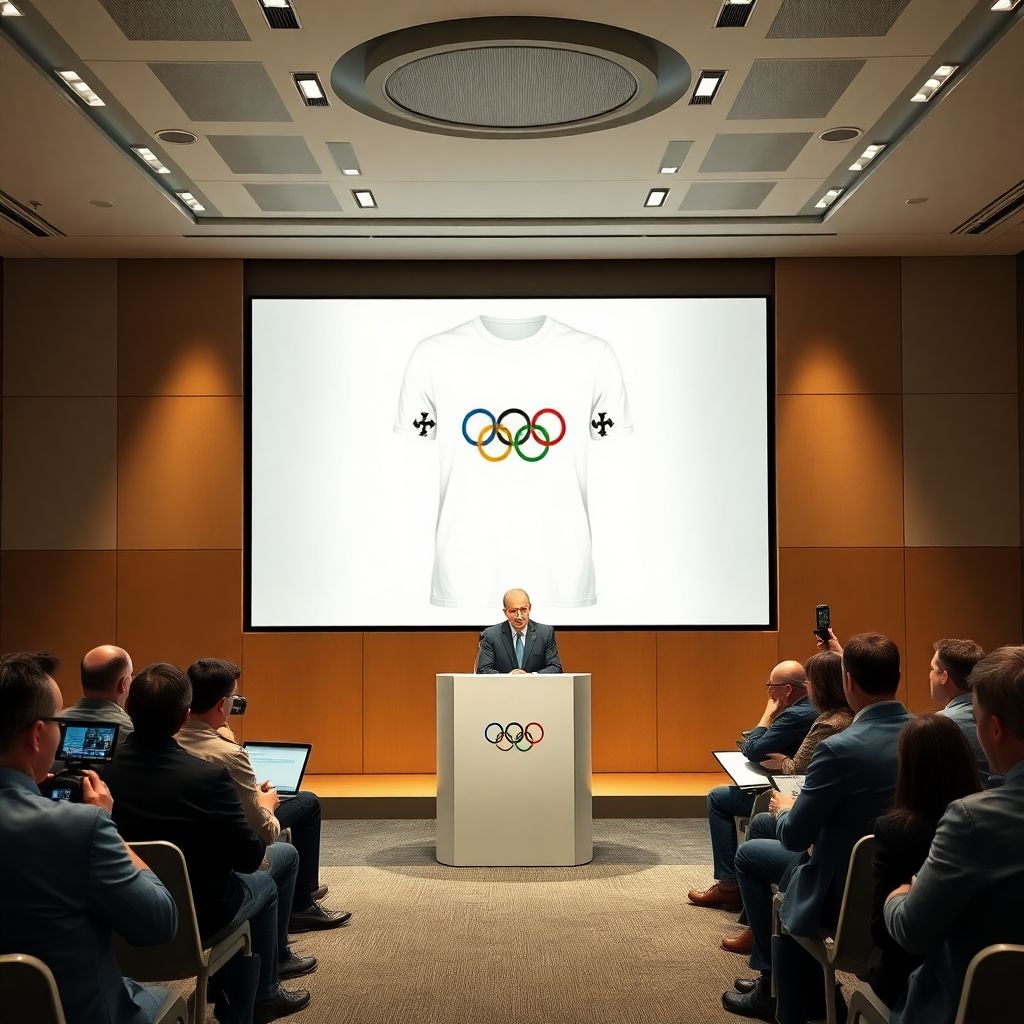 МОК объяснил продажу футболки с символикой Олимпиады 1936 юридической защитой бренда