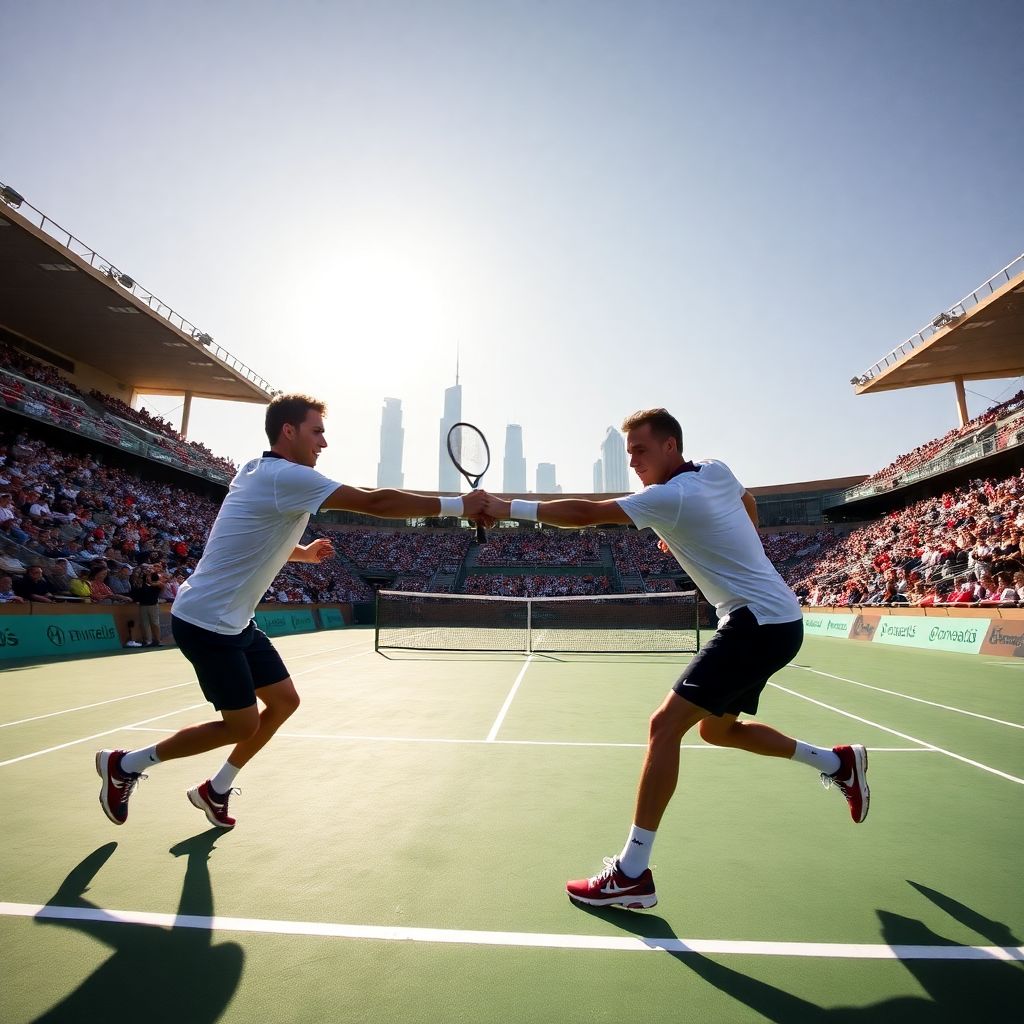 Медведев разгромил Бруксби и вышел в полуфинал турнира Atp 500 в Дубае