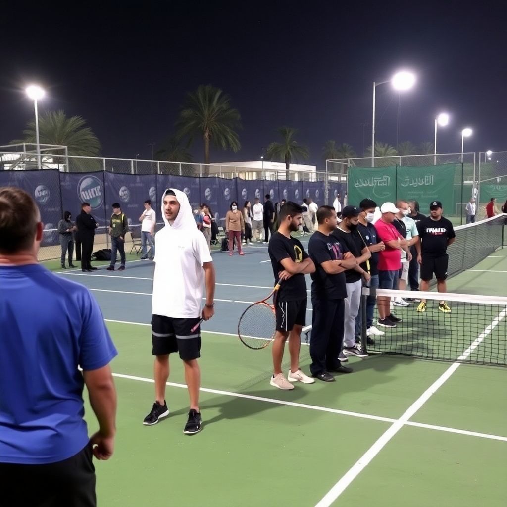 Матч белорусского теннисиста в ОАЭ остановили из‑за звуков взрывов