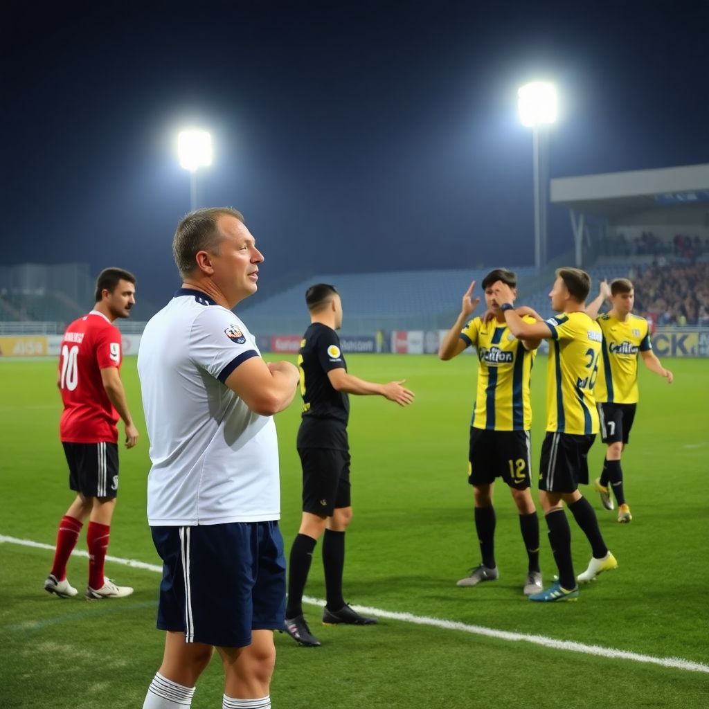 Голенков о первом тайме с Ахматом: чувство, что играем 11 против 14