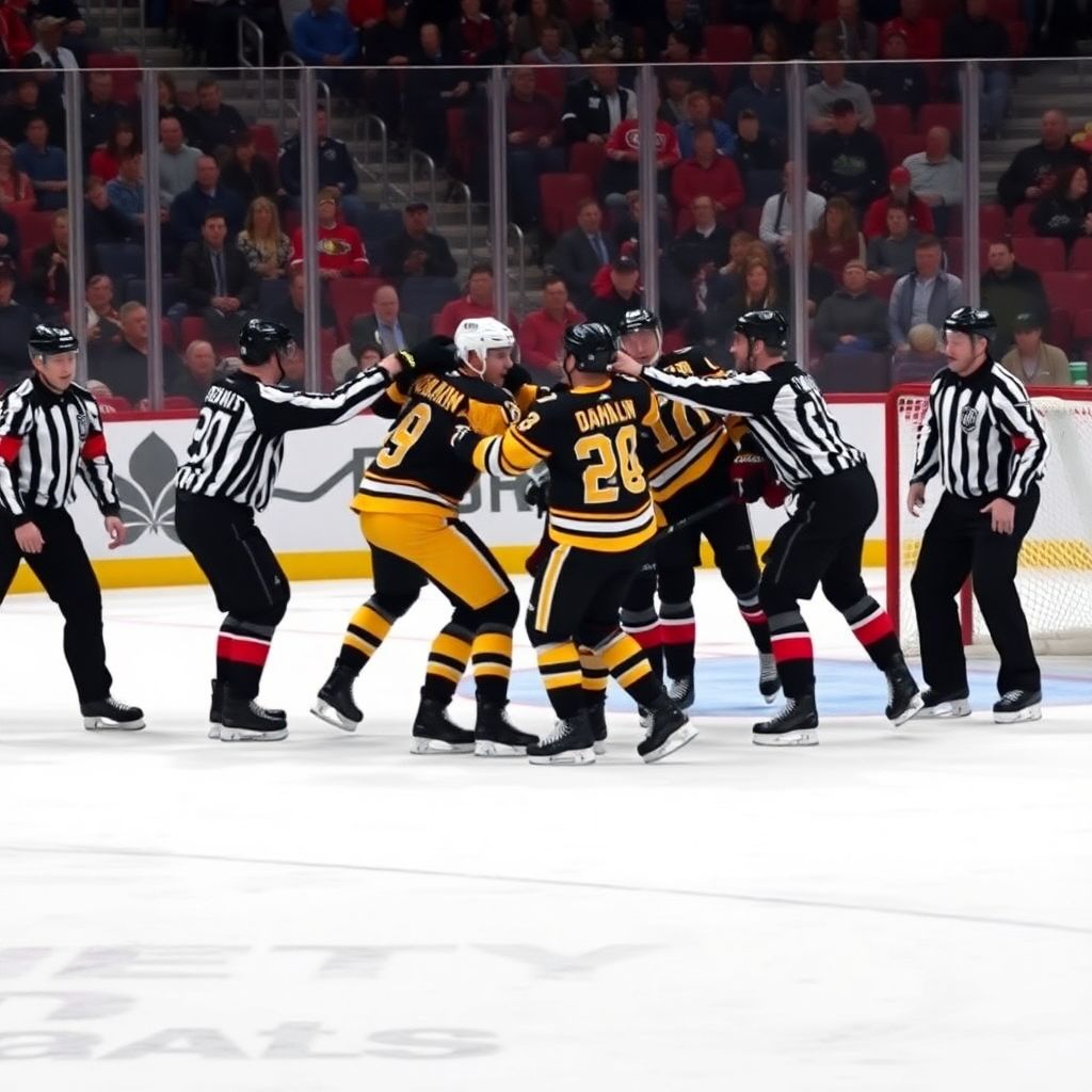 НХЛ дисквалифицировала Евгения Малкина за удар клюшкой и лишила 159 тысяч долларов