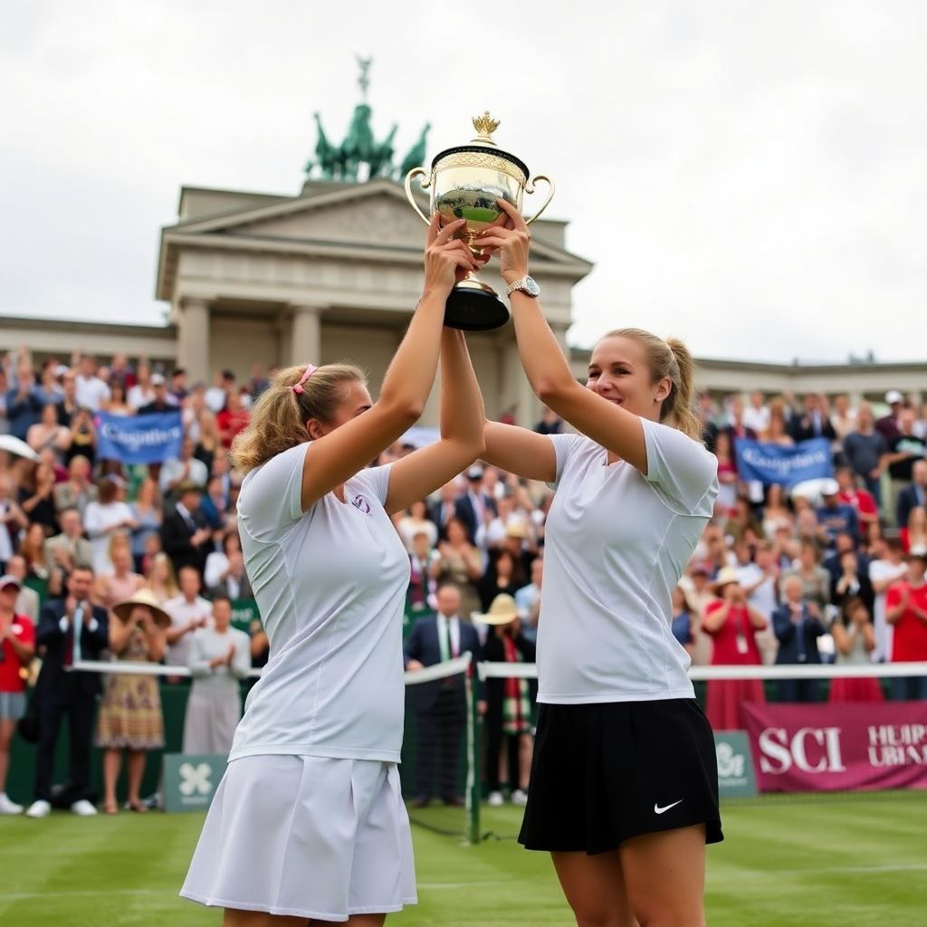 Александрова и Носкова взяли парный титул Wta 500 на траве в Берлине