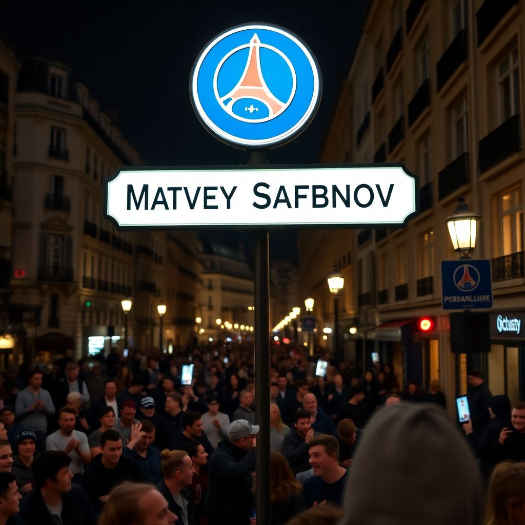 Матвей Сафонов и улицы победы: как Париж чествует героя триумфа ПСЖ